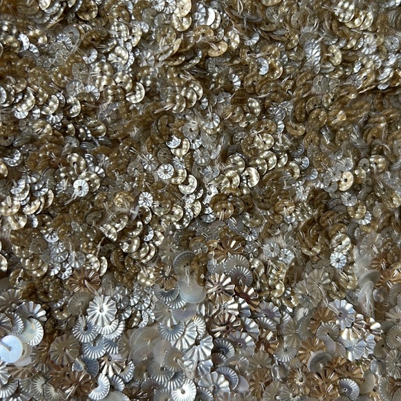 All Saints Of Spitalfields| gold embellished skirt US6 - Picture 4 of 11